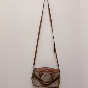 Coach small barrel bag